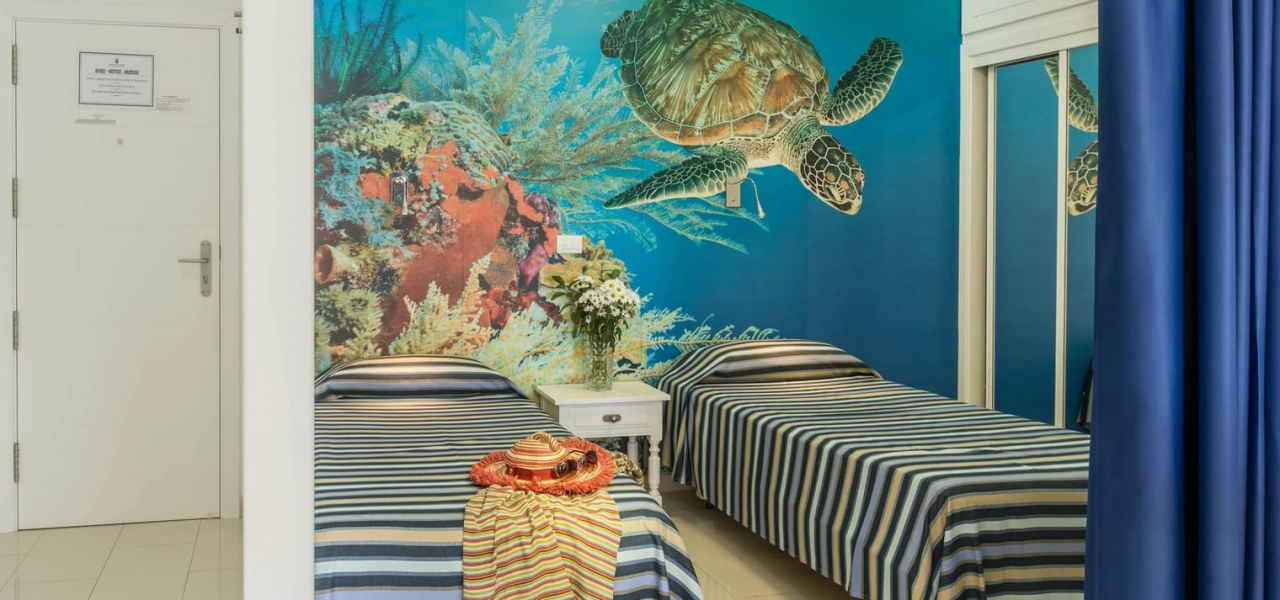 Dormitorio Vivienda Vacacional 51 Apartamentos Juan Pérez en Playa de las Canteras