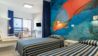 Dormitorio Vivienda Vacacional 50 Apartamentos Juan Pérez en Playa de las Canteras