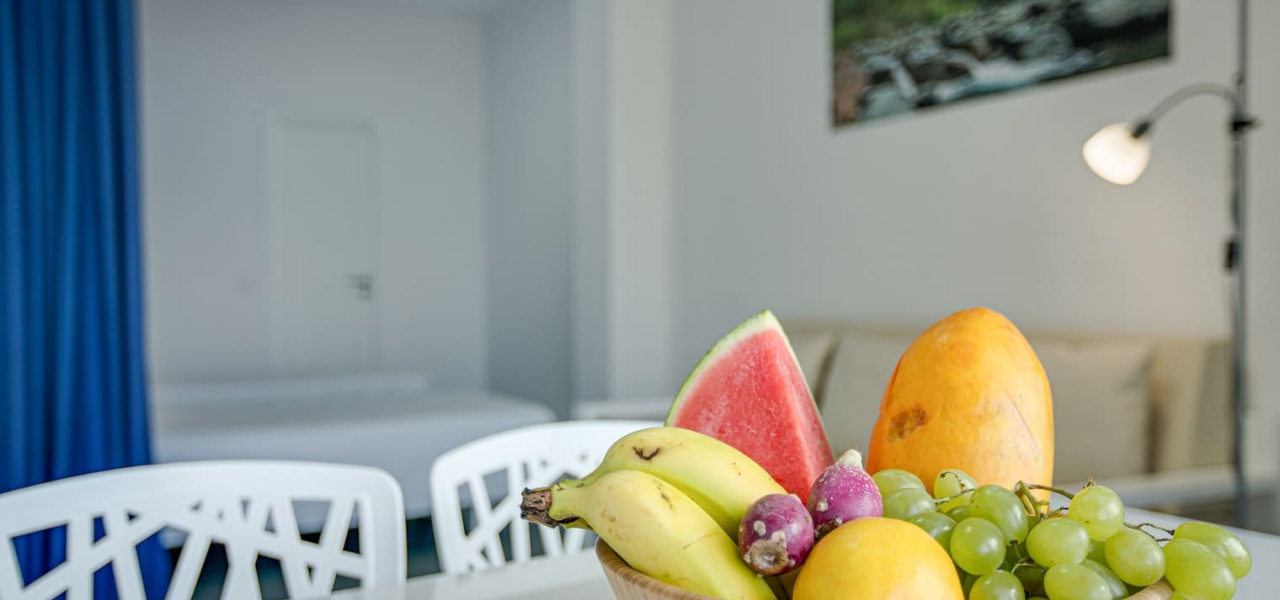 Comedor Vivienda Vacacional 40 Apartamentos Juan Pérez en Playa de las Canteras