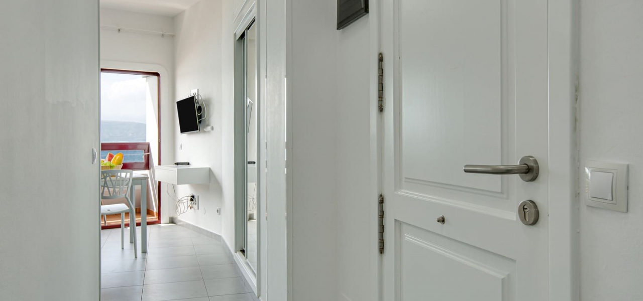 Entrada Vivienda Vacacional 40 Apartamentos Juan Pérez en Playa de las Canteras