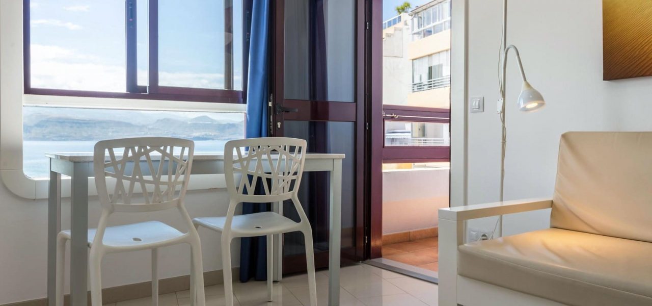 Salón Vivienda Vacacional 51 Apartamentos Juan Pérez en Playa de las Canteras